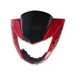 Head Light Mask Compatible Compatible For Hero Glamour Digital Red