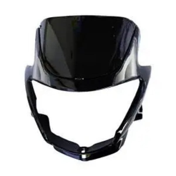 Head Light Mask Compatible Compatible For Hero Glamour New Model Bk-grey