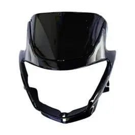 Head Light Mask Compatible Compatible For Hero Glamour New Model Bk-grey