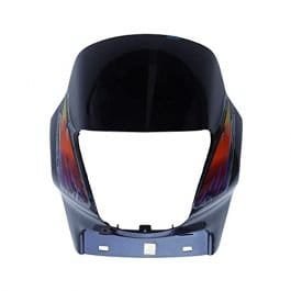 Head Light Mask Compatible Compatible For Hero Passion O/m M.blue