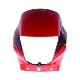 Head Light Mask Compatible Compatible For Hero Passion Plus A/w S.red