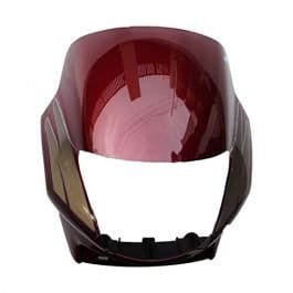 Head Light Mask Compatible Compatible For Hero Passion Plus W.red