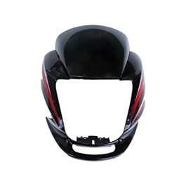 Head Light Mask Compatible Compatible For Hero Passion Pro 2018 Bk-red