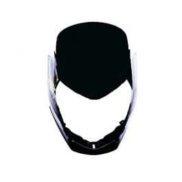 Head Light Mask Compatible Compatible For Hero Passion X-pro Bk-grey