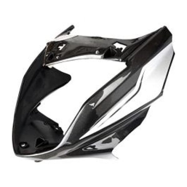 Head Light Mask Compatible Compatible For Hero Splendor Ismrt New Model 110cc S.red-black