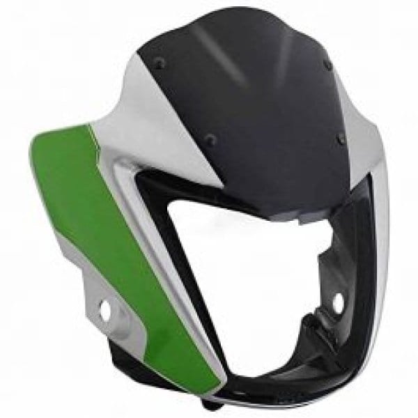 Head Light Mask Compatible Compatible For Hero Splendor Ismrt P.green