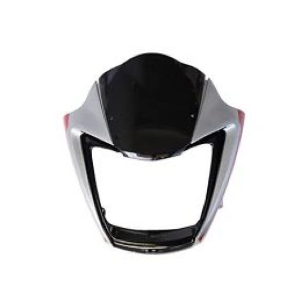 Head Light Mask Compatible Compatible For Hero Splendor Ismrt S.red