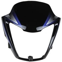 Head Light Mask Compatible Compatible For Hero Splendor Nxg Vibrant Blue