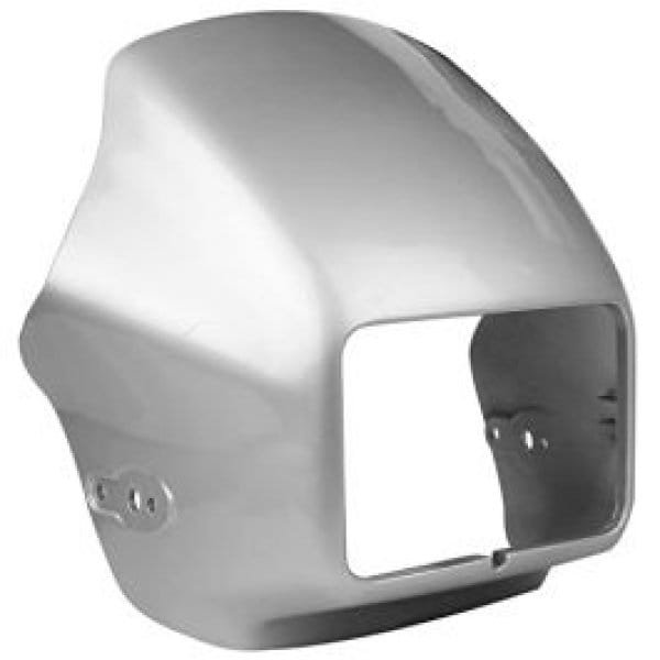 Head Light Mask Compatible Compatible For Hero Splendor Plus 2019 Silver