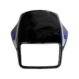 Head Light Mask Compatible Compatible For Hero Splendor Plus New Model A/w Bk-blue