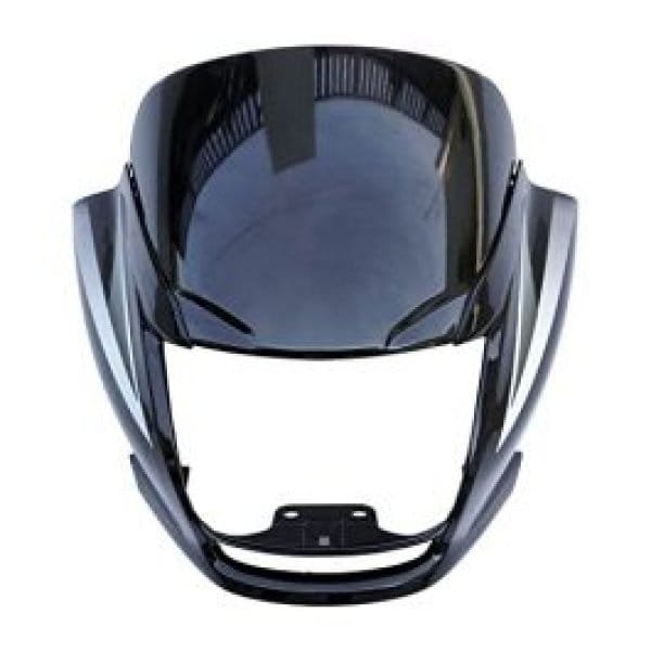 Head Light Mask Compatible Compatible For Hero Super Splendor 2018 Bk-grey