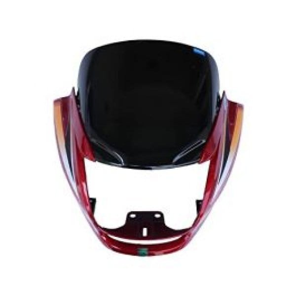 Head Light Mask Compatible Compatible For Hero Super Splendor 2018 Red