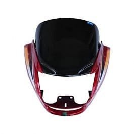 Head Light Mask Compatible Compatible For Hero Super Splendor 2018 Red