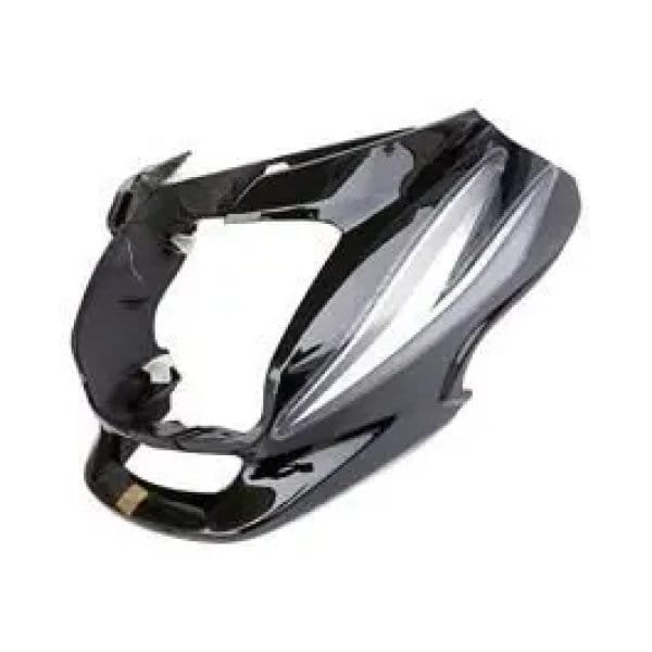 Head Light Mask Compatible Compatible For Hero Super Splendor Latest Bk.grey