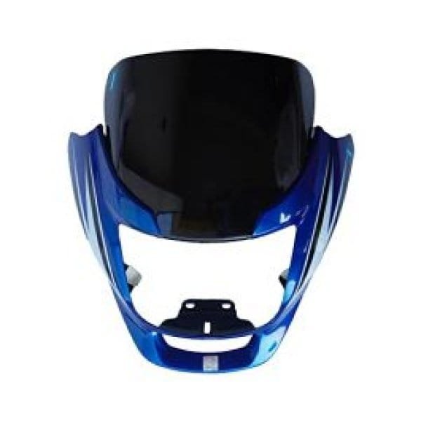 Head Light Mask Compatible Compatible For Hero Super Splendor Latest V.blue