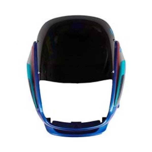 Head Light Mask Compatible Compatible For Hero Super Splendor New Model Lite Blue