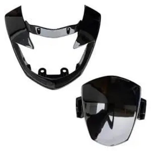 Head Light Mask Compatible Compatible For Tvs Apache Bk