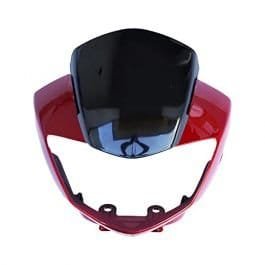 Head Light Mask Compatible Compatible For Tvs Apache Red