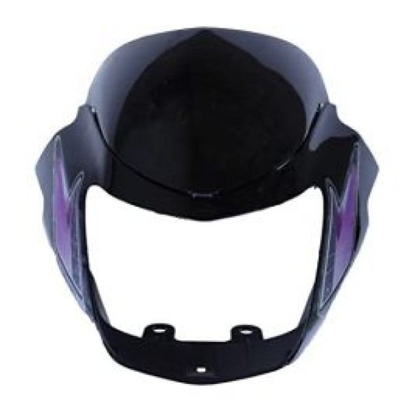 Head Light Mask Compatible Compatible For Tvs Star City New Model Black