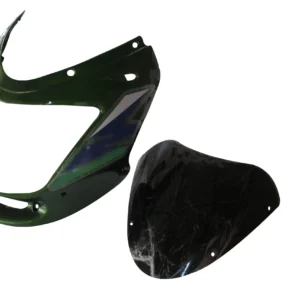 Head Light Visor/mask-bajaj Caliber 115 Huda Baba Green