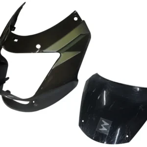 Head Light Visor/mask-bajaj Ct-100 Deluxe Heena Green