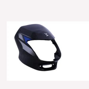 Head Light Visor/mask-bajaj Ct100 Es Black (blue Stk)