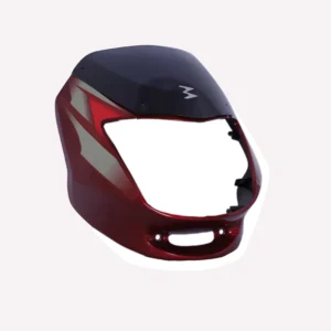 Head Light Visor/mask-bajaj Ct100 Es Red (red Stk)