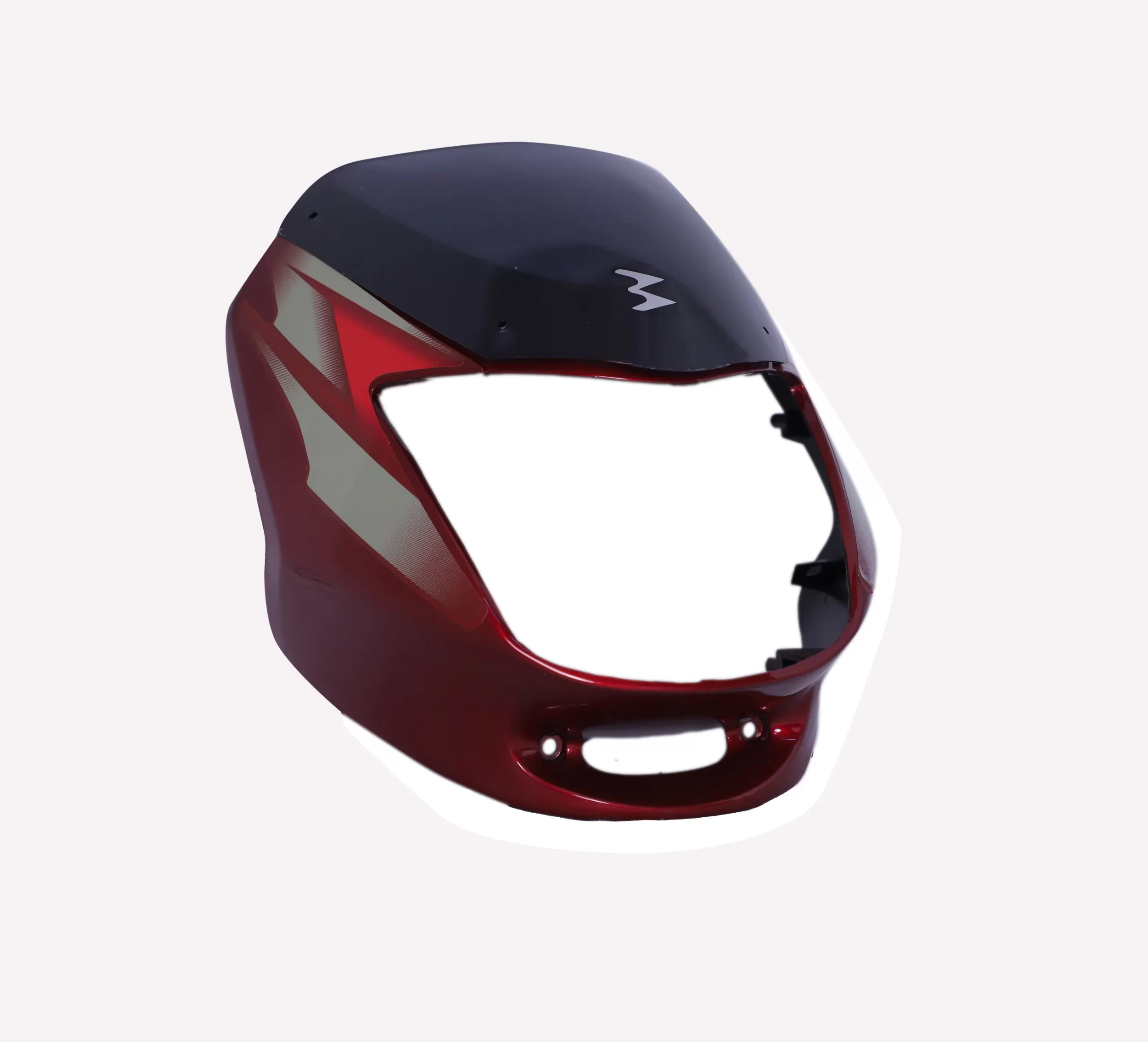 Head Light Visor/mask-bajaj Ct100 Es Red (red Stk)
