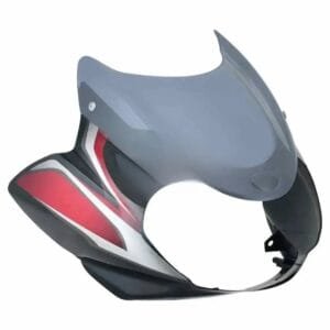 Head Light Visor/mask-bajaj Discover 100cc Black(red Stk)