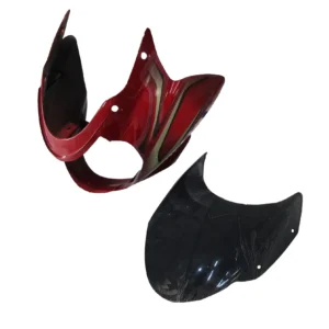 Head Light Visor/mask-bajaj Discover 100cc Red