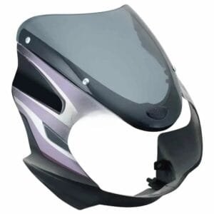Head Light Visor/mask-bajaj Discover 125cc Black (purple Stk)