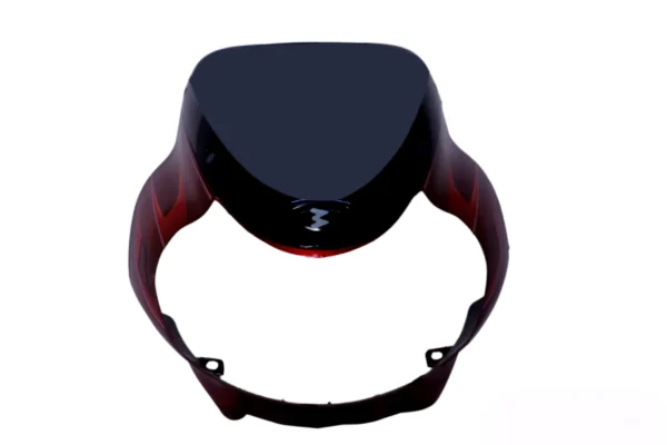 Head Light Visor/mask-bajaj Discover 125cc Red