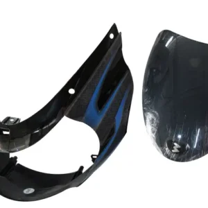 Head Light Visor/mask-bajaj Discover 135cc Black (blue Stk)