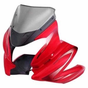 Head Light Visor/mask-bajaj Discover 150f Red