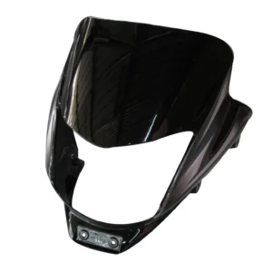 Head Light Visor/mask-bajaj Platina 100es Black (grey Stk)
