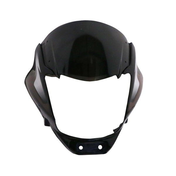 Head Light Visor/mask-bajaj Platina 110 Bs6 Black (brown Stk)