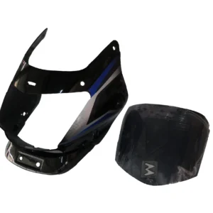 Head Light Visor/mask-bajaj Platina 125cc Black(blue Stk)