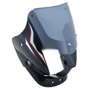 Head Light Visor/mask-bajaj Platina Black (majenta Stk)
