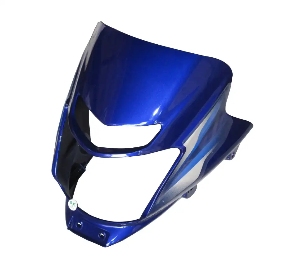 Head Light Visor/mask-bajaj Platina Drl Comfortec Blue
