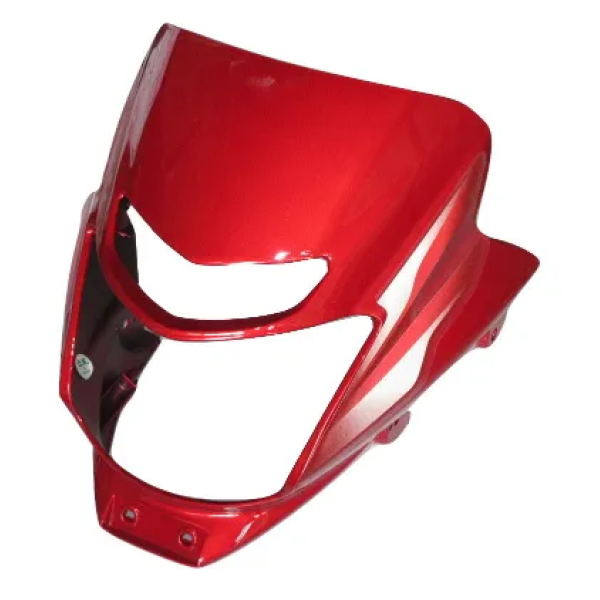 Head Light Visor/mask-bajaj Platina Drl Comfortec Red
