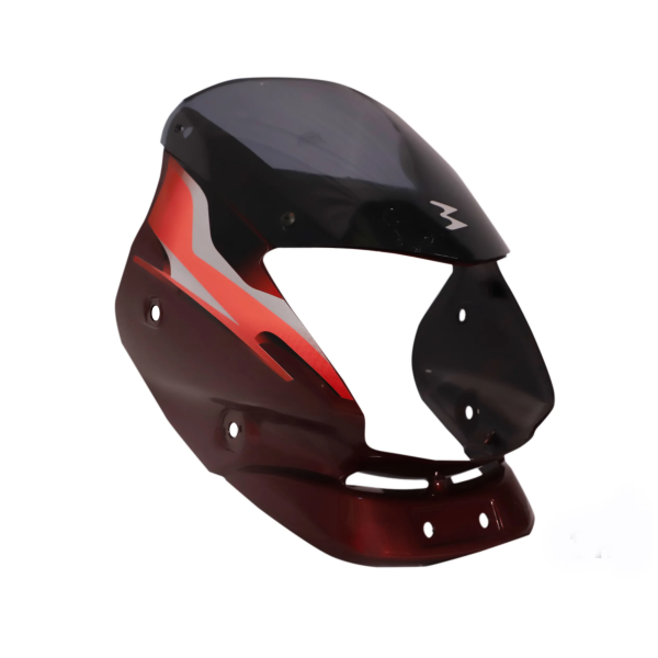 Head Light Visor/mask-bajaj Platina Wine Red