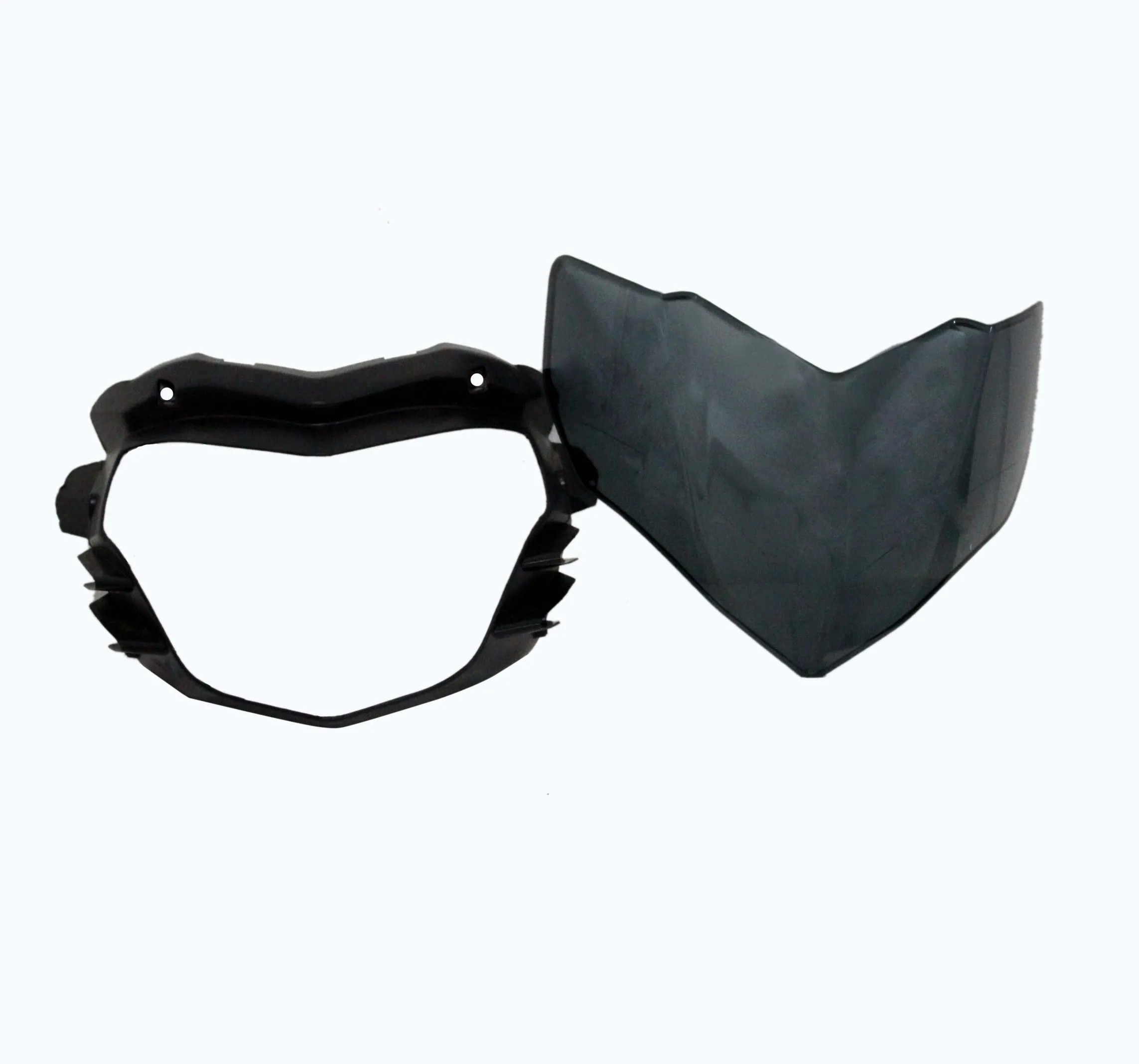 Head Light Visor/mask-bajaj Pulsar 135cc Black (set Of 4)