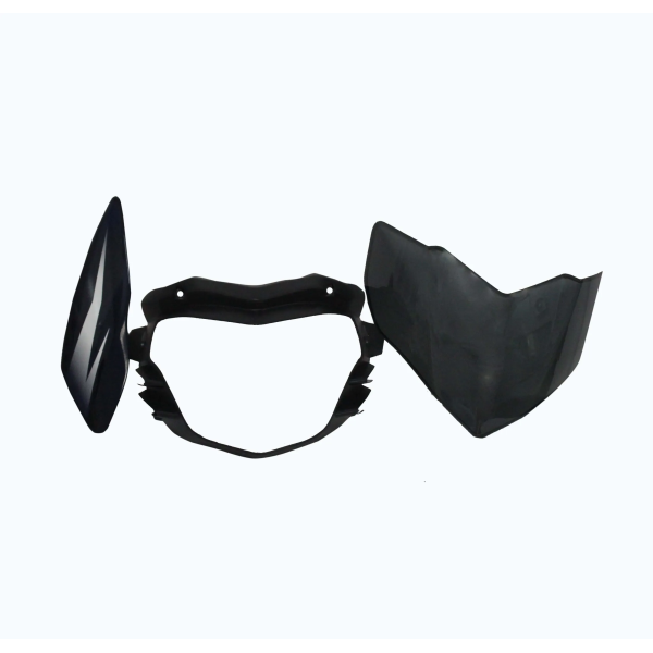 Head Light Visor/mask-bajaj Pulsar 135cc Ug-3 Blue (set Of 4)