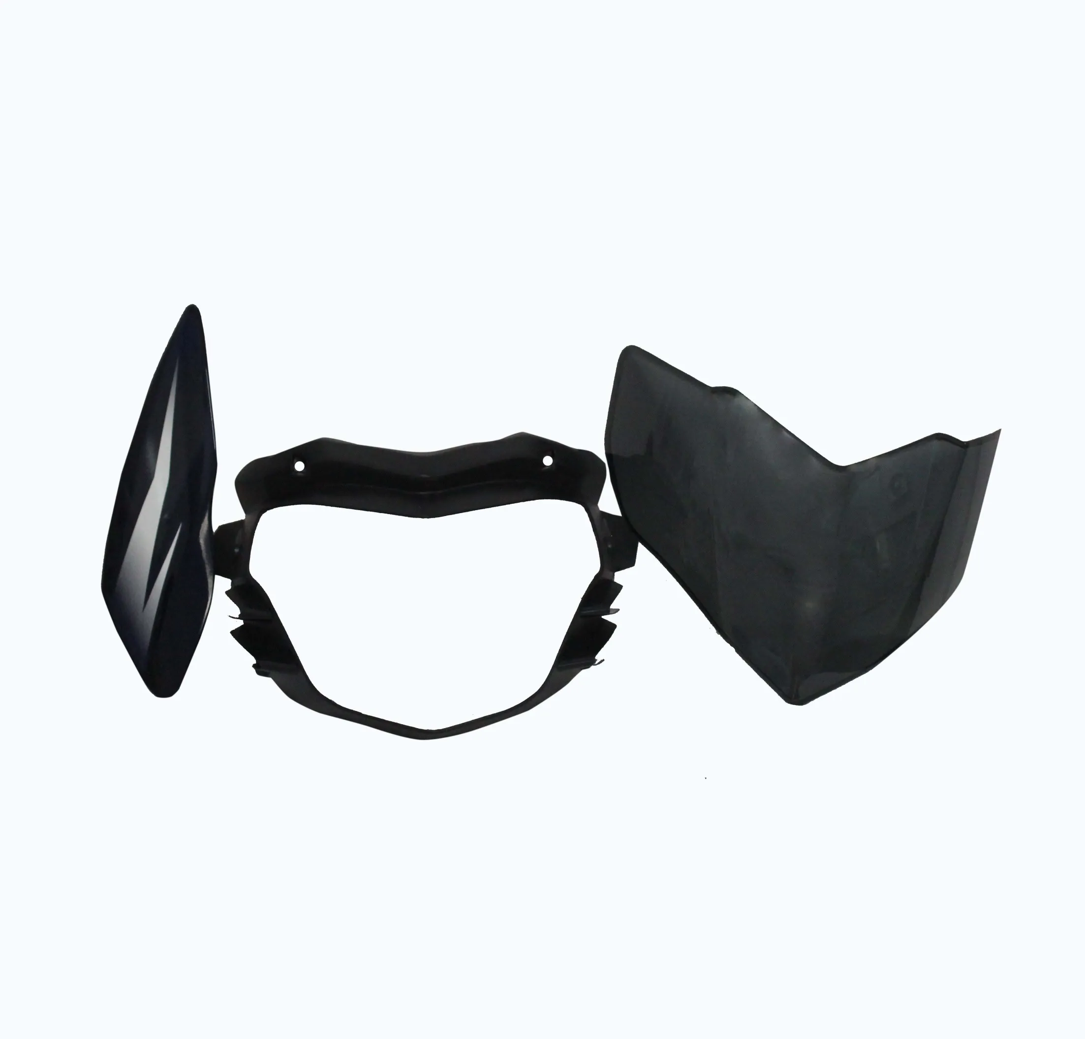 Head Light Visor/mask-bajaj Pulsar 135cc Ug-3 Blue (set Of 4)