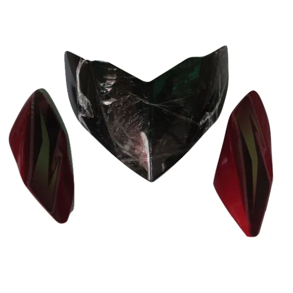 Head Light Visor/mask-bajaj Pulsar 135cc Ug-3 Red