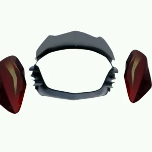 Head Light Visor/mask-bajaj Pulsar 135cc Ug-3 Red (set Of 4)