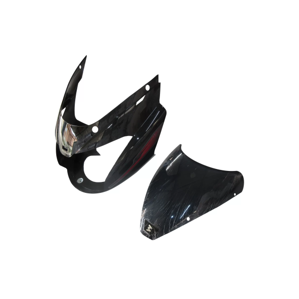 Head Light Visor/mask-bajaj Pulsar 150/180cc Dtsi Ug-6 Black/red