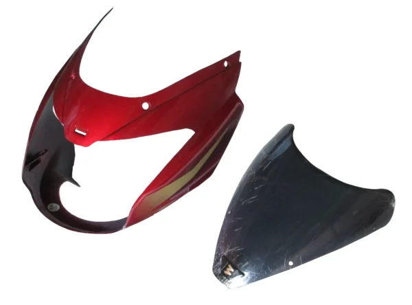 Head Light Visor/mask-bajaj Pulsar 150/180cc Dtsi Ug-7 Dyno Red