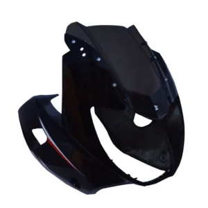 Head Light Visor/mask-bajaj Pulsar 220 Ug-2 Black (white Stk) (graphics Version 2015)