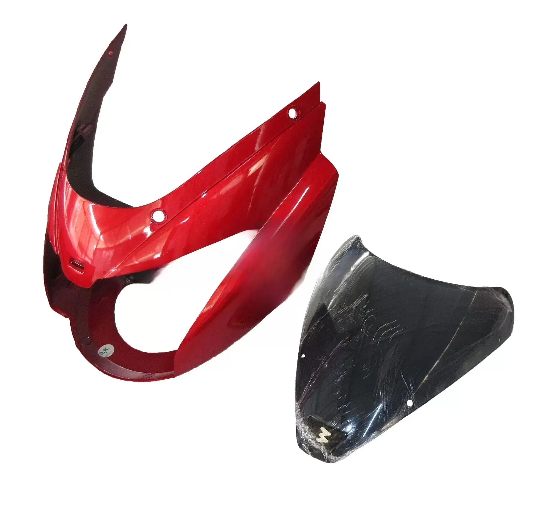 Head Light Visor/mask-bajaj Pulsar Dtsi 200cc N/m Red